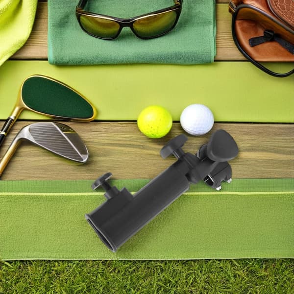 2 stk justerbar paraplyholder til golfbil, paraplyfeste for dekkmontering