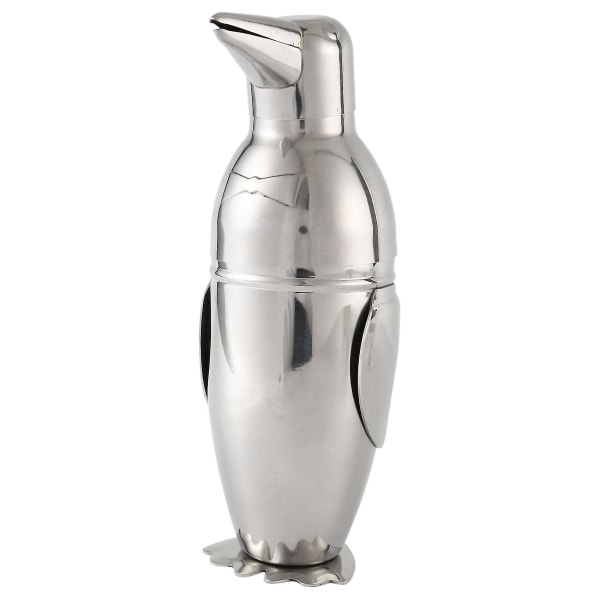 500ml Shaker, Pingvin i Rustfritt Stål Bar Bartender Drink Mixer Shaker Pot, Vinflaske, Vintilbehør
