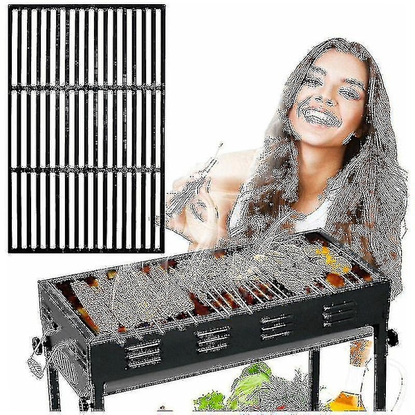 Hengda Bbq Grillrist med Mål 42x28cm Støbejern - Ty-yuhao