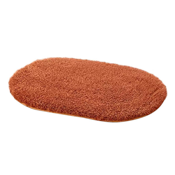 Lammeullteppe Ovale Absorberende Soverom Bad Soverom Sengerand Teppe