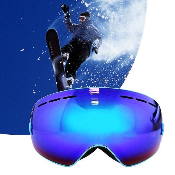 Copozz Ski Goggles Anti-fog Adult Snowboard Glasses