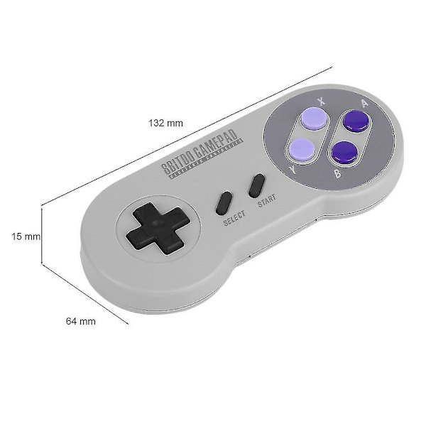 8bitdo Snes30 Trådlös Bluetooth Klassisk Styrenhet