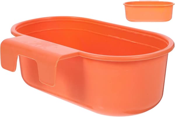 Matavfall Avloppskorg Diskbänk Matavfallssil Orange Plast Förvaringsställ