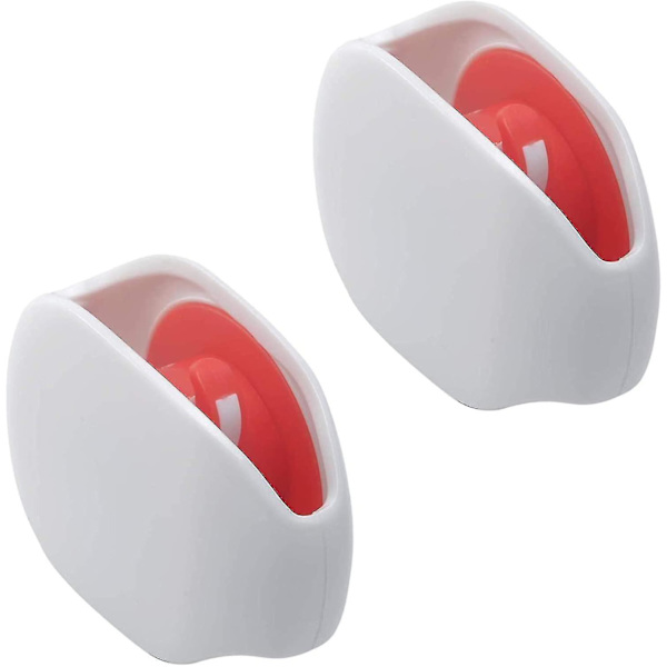 2 Pakkaa Automaattista Kaapelin Ja Kelan Säilytyslaatikkoa - 7,1 X 5,1 X 2,5cm - Valkoinen