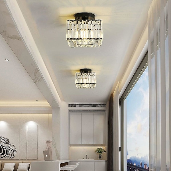 23cm Loftlampe LED Krystal Gang/Entré Lys