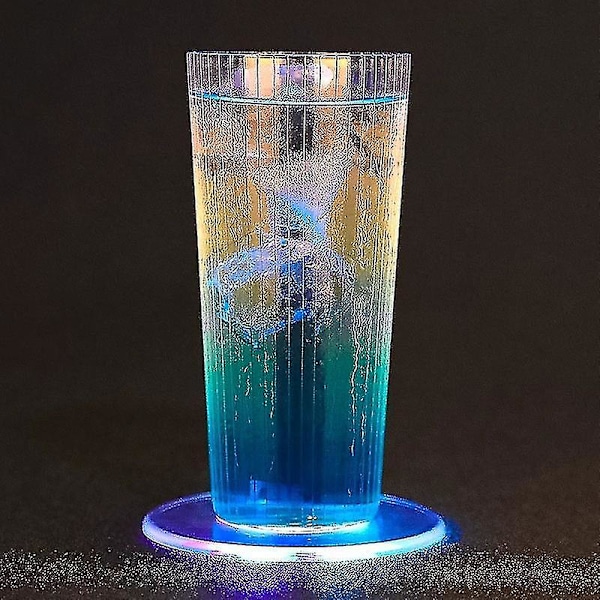 LED-välähdysalunen Liukumaton Värikäs Baari KTV Cocktail-pohja