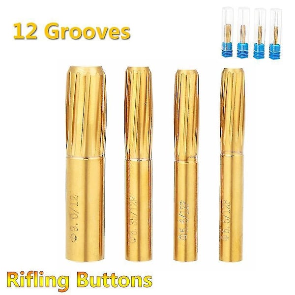 Riflingsknapp 5,5 mm 6,35 mm 9