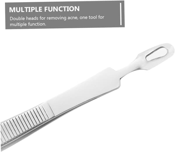 9 stk. Blackhead Extractor Buet Pincet Sæt Rustfrit Stål Fjerne Bumser