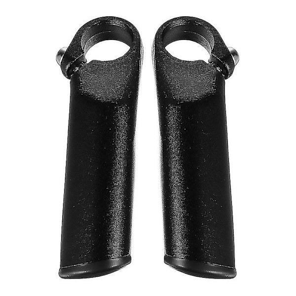 1 Par Holdbart Cykel Vice Styr Aluminium Legering Hjælpesstyr (sort)