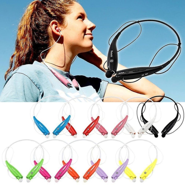 Bluetooth Handsfree Sport Stereo Headset Hörlurar iPhone