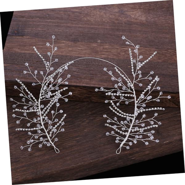 Strassdiadem för bröllop och evenemang Eleganta brudhåraccessoarer