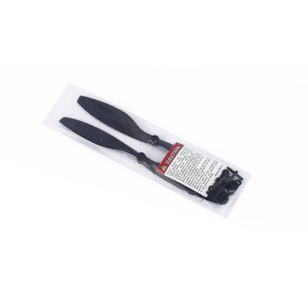 1045 Svart Röd Nylon Propeller för Hexa Multicopter