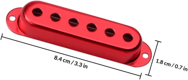 Elgitarr Pickup Skyddskåpa Metall 48/50/52Mm Kopparlock Slagtålig Lämplig för Gitarrtillbehör