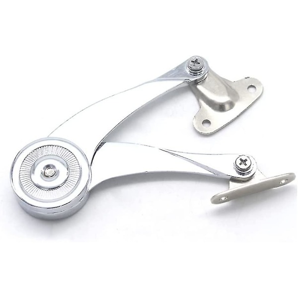 Stöd gångjärn justerbar lock hålla mjuk stängning gångjärn zinklegering långsam buffert (silver) (1 st)