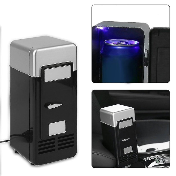 Usb Car Portable Mini Drink Cooler Kosmetisk køleskab