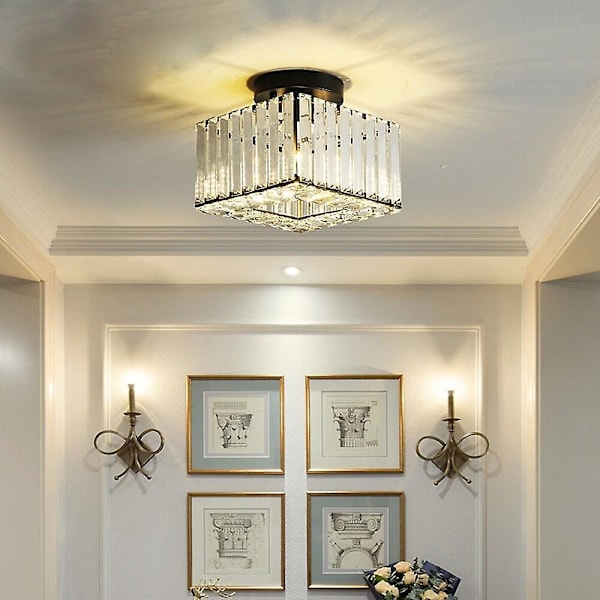 23cm Loftlampe LED Krystal Gang/Entré Lys