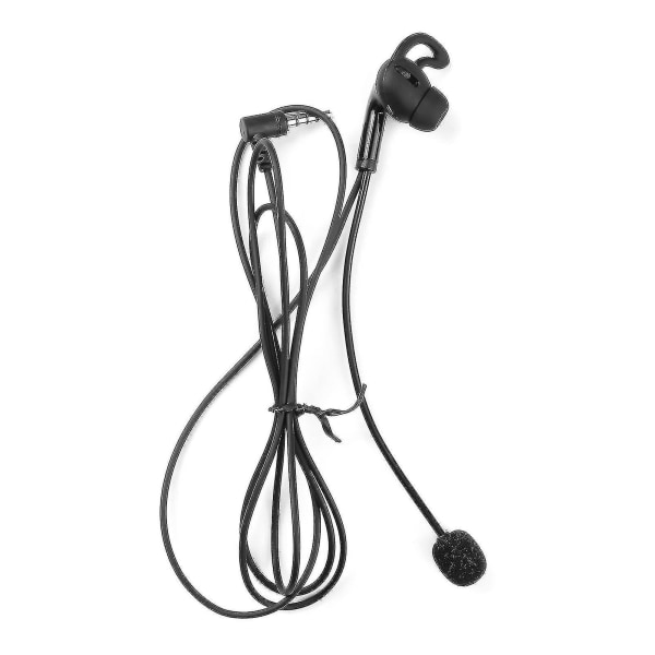 Domareheadset, In-Ear Hörlurar Med Mikrofon Ersättning För V6 Pro/ V6c/ V4 Plus/ V4c Plus/