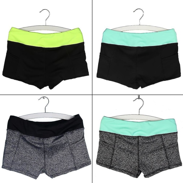 Women Summer Sports Running Yoga Elastic Short Pants