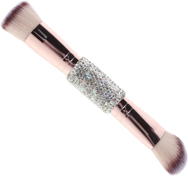 Makeupbørster Dobbeltsidet børste til flydende foundation Foundation Blush Bløde børster f