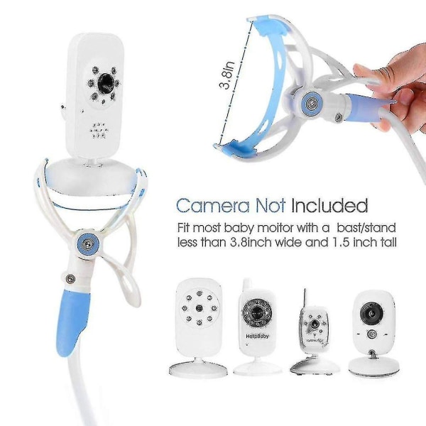 Jul baby kamera beslag, baby monitor holder Universal kamera beslag Justerbart fleksibelt kamera