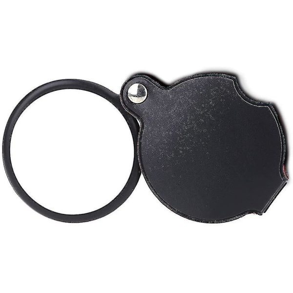 65mm Förstoringsglas för läsning, hopfällbar ficklupp 10x