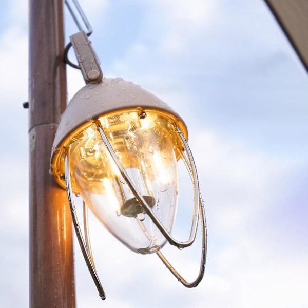 LED Campinglykta 3 Lägen Bärbar Uppladdningsbar Ljus