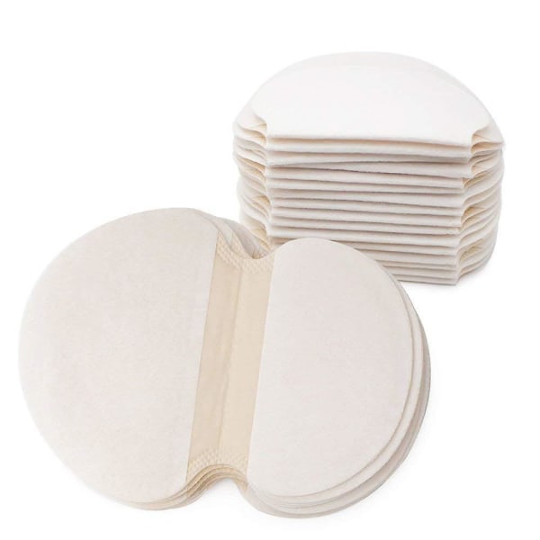 100 Pcs (50 Pair) Disposable Underarm Pads Armpit Sweat Pads Perspiration Pads Shield Absorbing