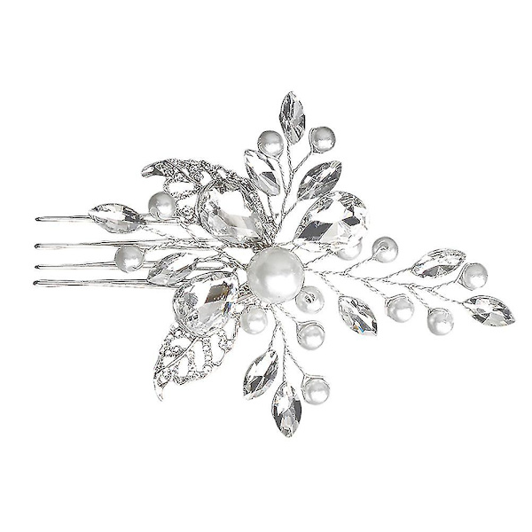 1 stk Rhinestone Vakkert Tiltrekkende Unik Hårpynt For Dame Kvinne Jente Brud