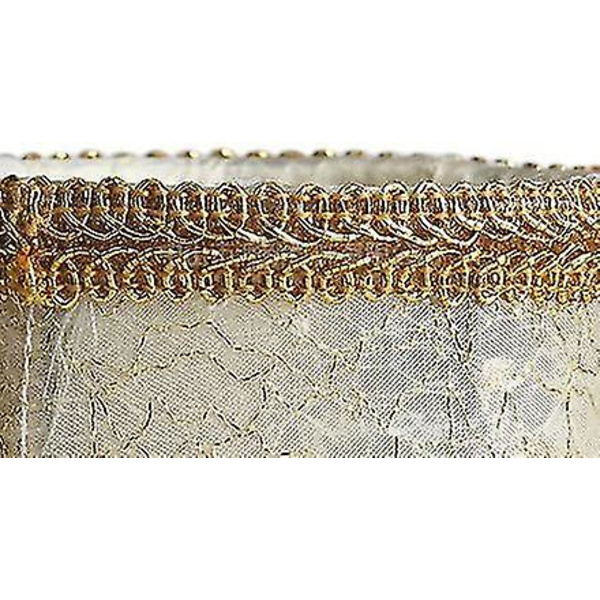 Klips på lampeskjerm for lysekrone, stoffskjerm, 80x120mm, 2 sett