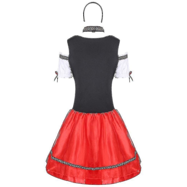 Karneval Oktoberfest Dirndl Kostume Ølpige Pige Outfit