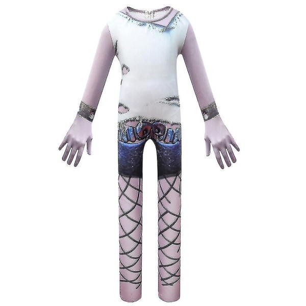 Trolls Barb Kostume Børne Fancy Up Outfit Jumpsuit Maske Sæt G 5-6 Years
