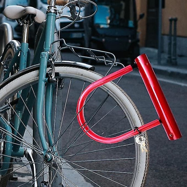 Robust cykel U-lås i kraftigt stål Tyverisikret D-låse