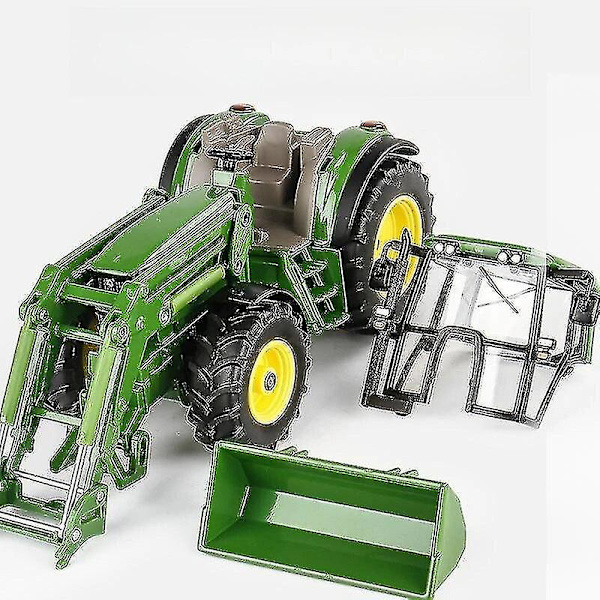 Frontlastare Traktor Siku 3652 Leksaksbil För Barn 1/32 Jordbruksmodell Lastbil Diecast Teknik Miniatyrgåva Pojkar