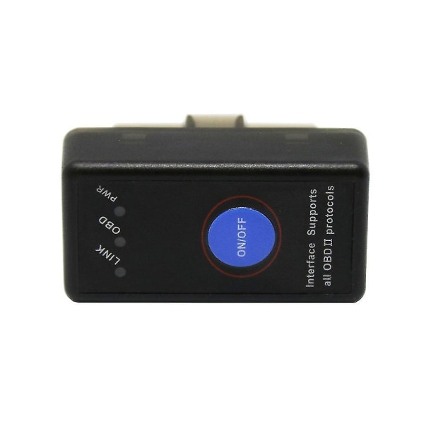 Kannettava Mini OBD2 V1.5 -laitteisto Bluetooth diagnostiikkatyökalu