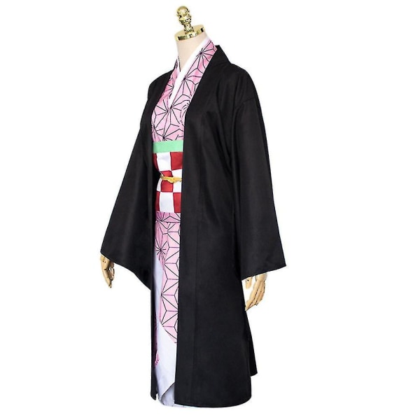 Anime Demon Slayer Lasten Asu - Poikien ja Tyttöjen Tanjirou Nezuko Zenitsu Giyuu Kochou Shinobu Esitys Kimono 4-5 Years Kamado Nezuko