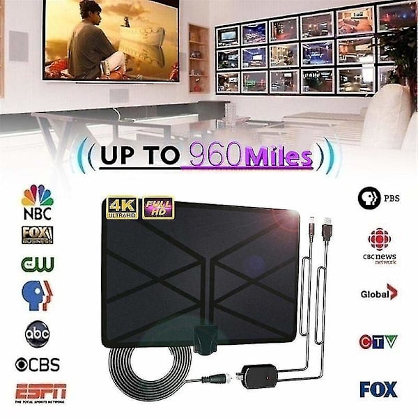 960 Mailin Kantaman Antenni TV Digitaalinen 4k Hd Skywire Hdtv 1080p