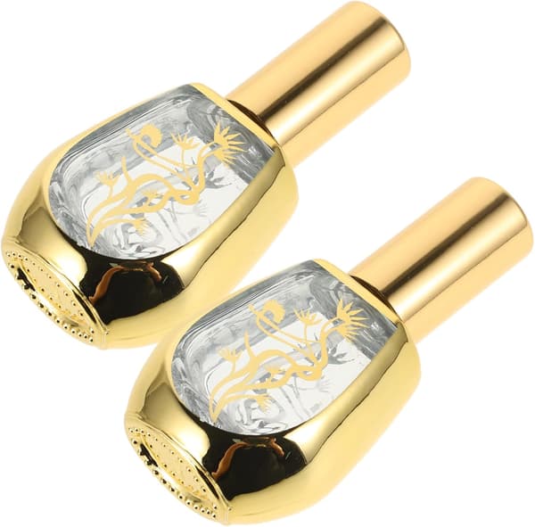 2 stk 10 ml glassparfymeflasker påfyllbare bærbare sprayaromaterapiflasker