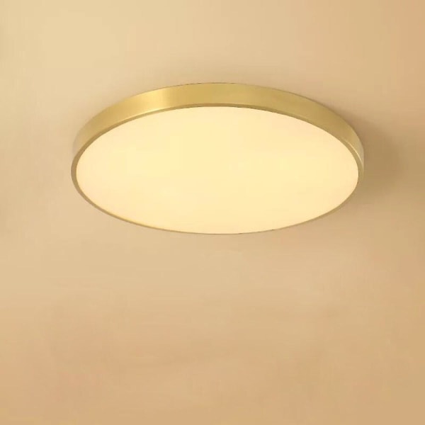 1-ljus 30 cm Flush Mount-lampor Metall Elektropläterad Klassisk