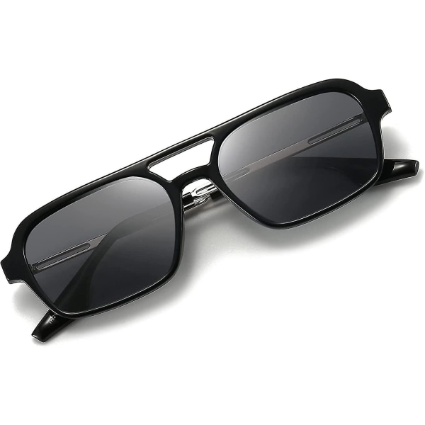 Neliömäiset Polaroidit Aviator-Aurinkolasit Naisille Miehille Vintage Aurinkolasit 90-luku 70-luku Varjot