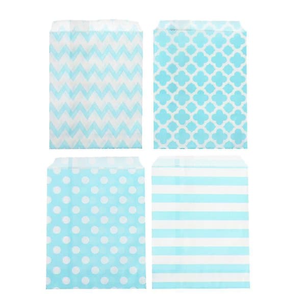 100 stk. Prik Candy Gavepose Papirpose Partypose Candy Bar Pose Candy Buffet Poser