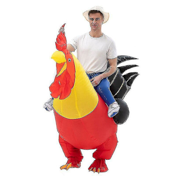 Oppustelig Karakter Maskot Kostume Voksen Fancy Dyre Rekvisit