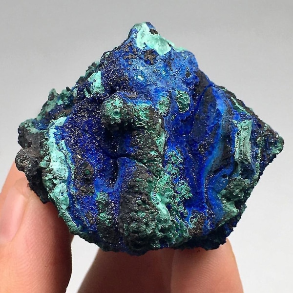 1 stk Naturlig blå Azuritt grove mineralprøver malm