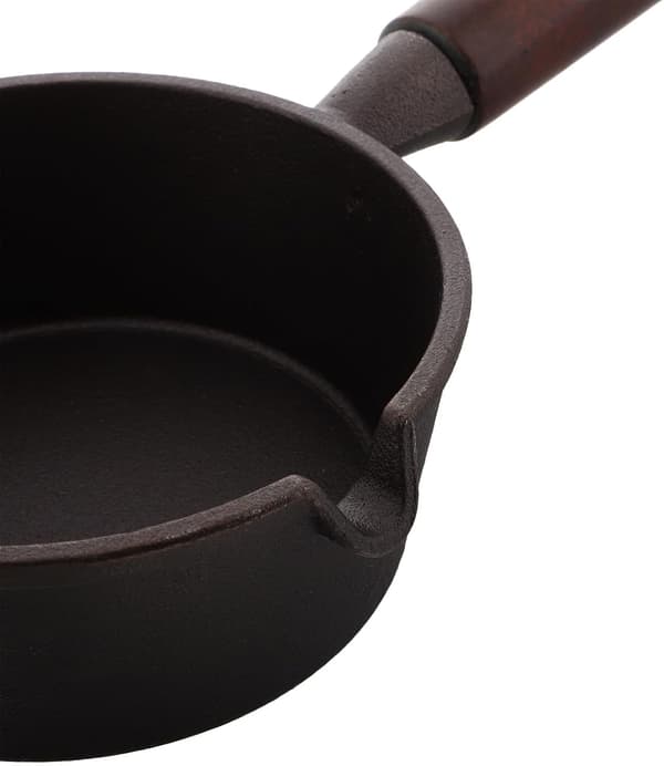 Bærbar Mini Stekepanne Støpejern Non-Stick Flat Stekepanne