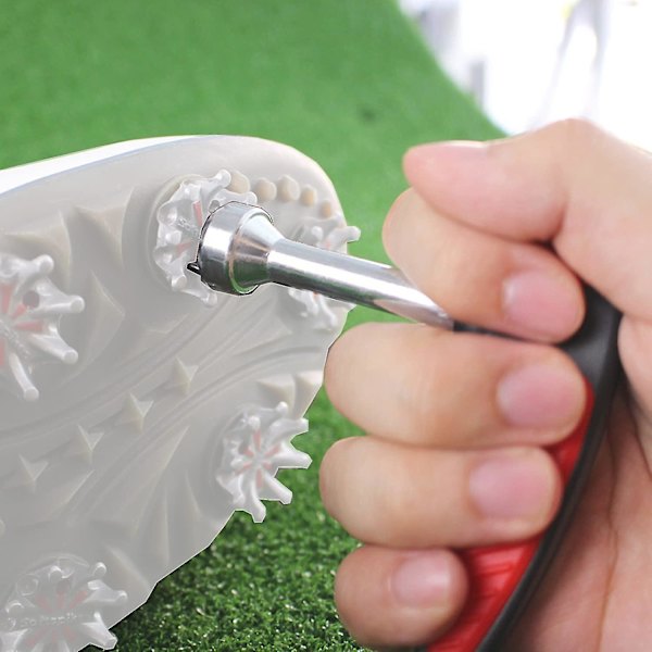 Golf Pigg Spikerensnøkkel, Golfsko Spikerensnøkkel, Rustfritt Stål Sko Spikerfjerner (1 stk)