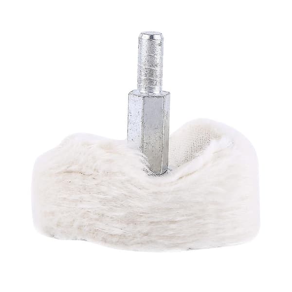 4 st Bomulls Poleringsdynor Buffing Pad Mop Hjul Olika Form För Bil Motorcykel