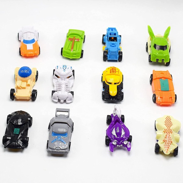 Deformert Autobot Transparent Conjoined Toy, squeak Toy 20 pakker