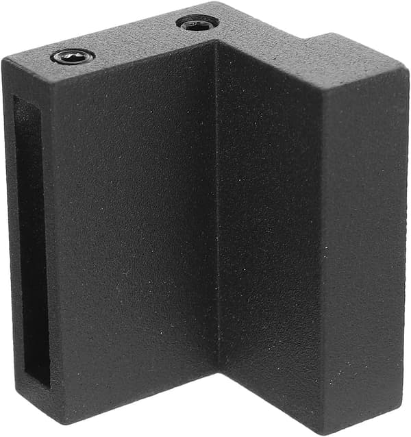 1 stk Låvedørstopper Flat Skinne Låvedørstopper Dørstopper Veggbeskytter