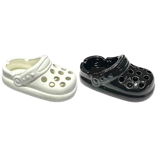 Morsomme Crocs Askebeger Ornamenter Crocs Keramisk Askebeger Morsomme Anti-Flu Aske Ornamenter, 50% Tilbud black