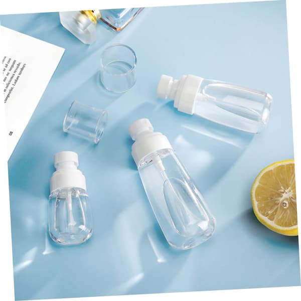 5st 60ml Påfyllningsbara U-formade Sprayflaskor Petg Plast Bärbar Fin Dimma Vätskedispenser