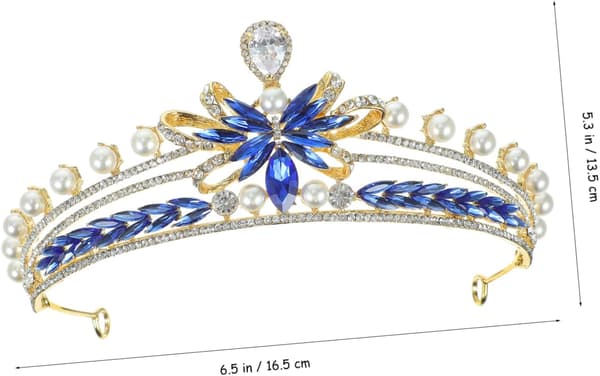 Rhinestone-hårbånd til elegant bryllup, glitrende design, hårtilbehør til brude og blomsterpiger